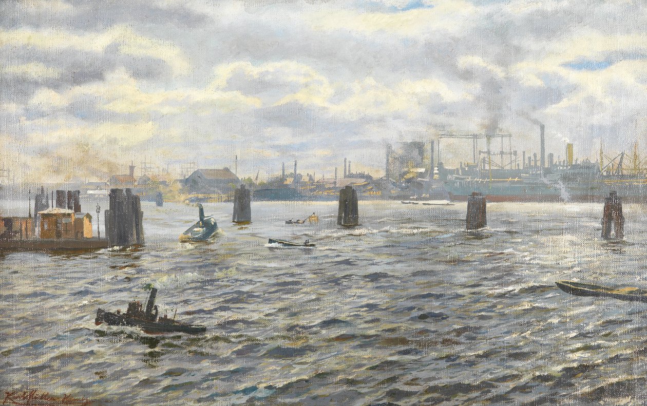 Havn i Hamburg av Karl Josef Müller