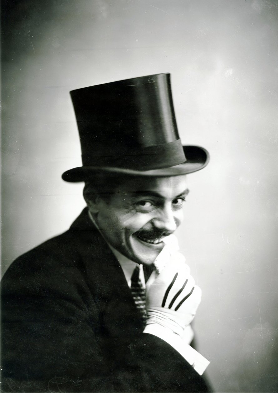 Max Linder, ca. 1913 av Karl Karlovich Bulla