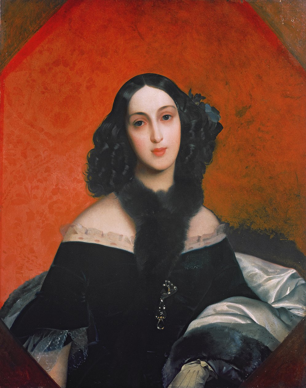 Portrett av M.A. Bek, 1840 av Karl Pavlovich Bryullov