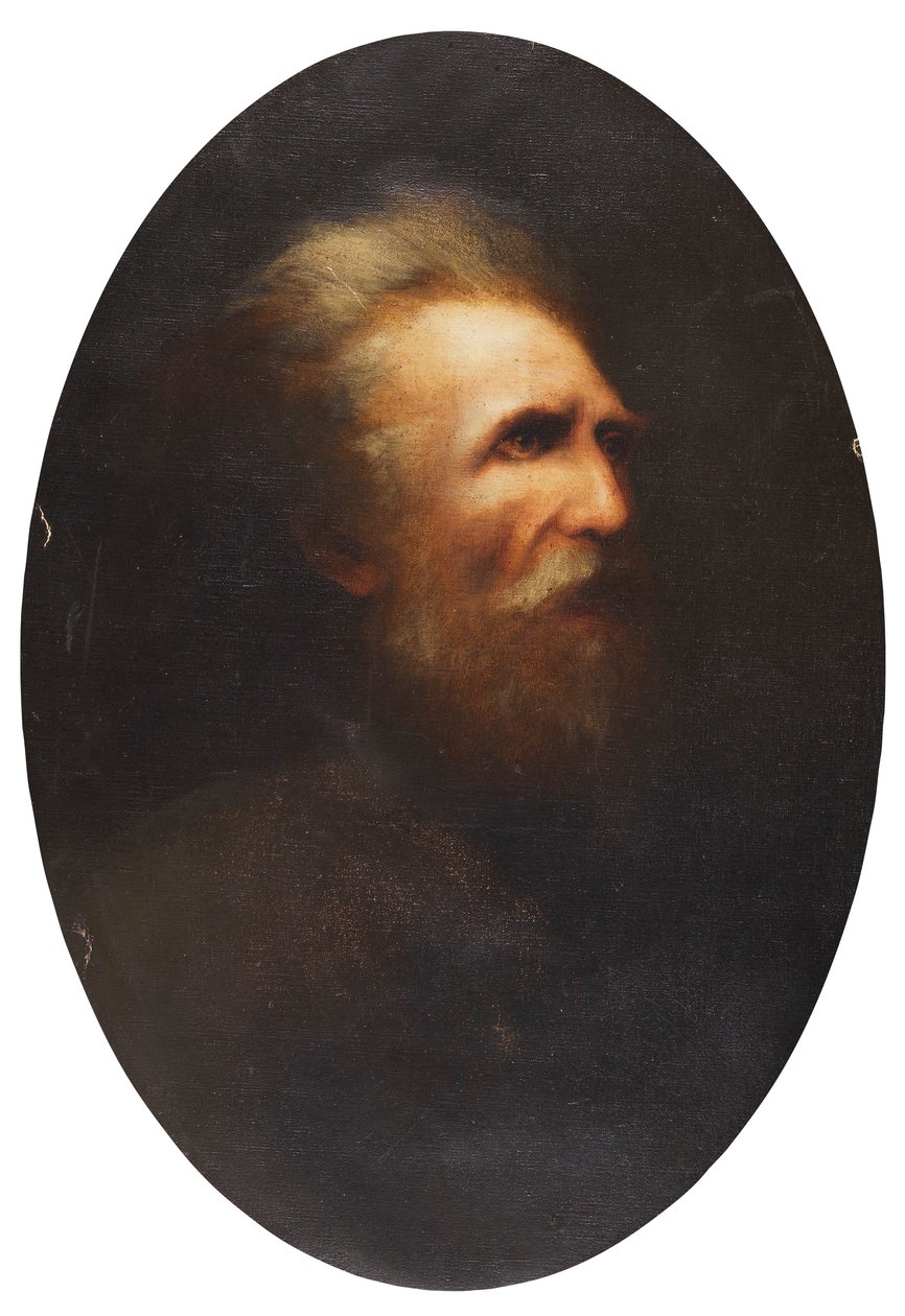 Karl Wilhelm Diefenbach selvportrett av Karl Wilhelm Diefenbach
