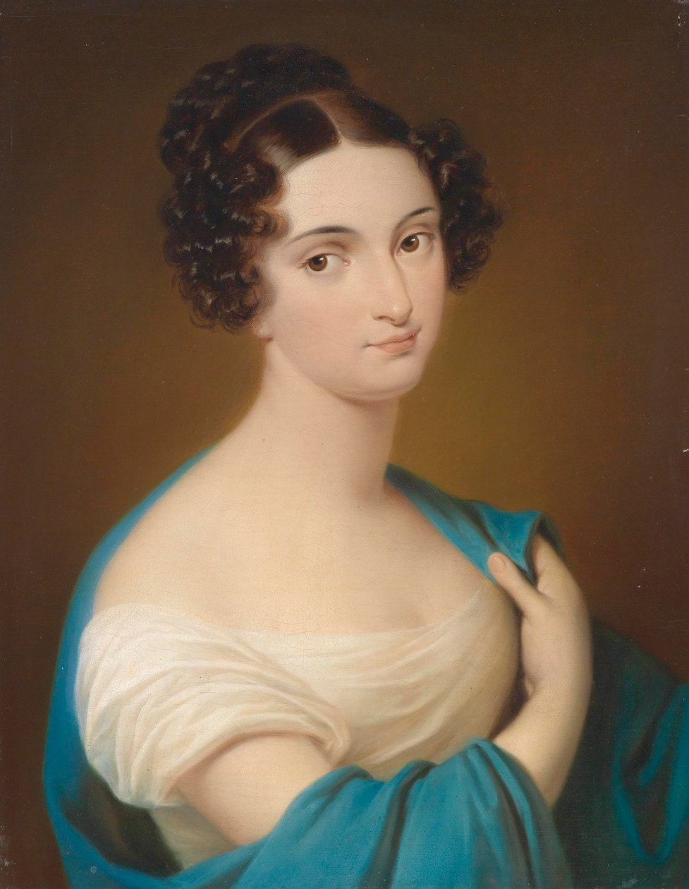 Portrett av Maria Despina Nitto (1795 - 1866) av Karl von Saar