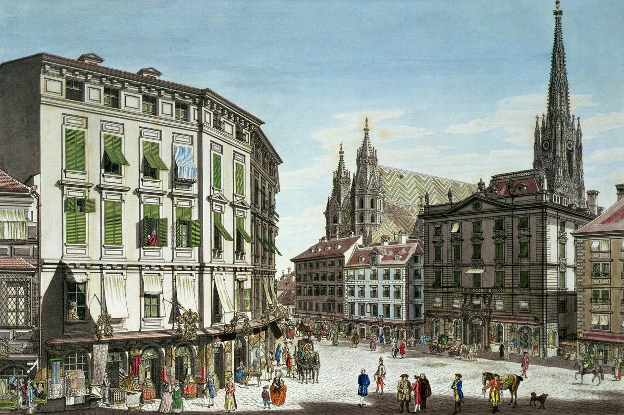Stock-im-Eisen-Platz, med St. Stephen