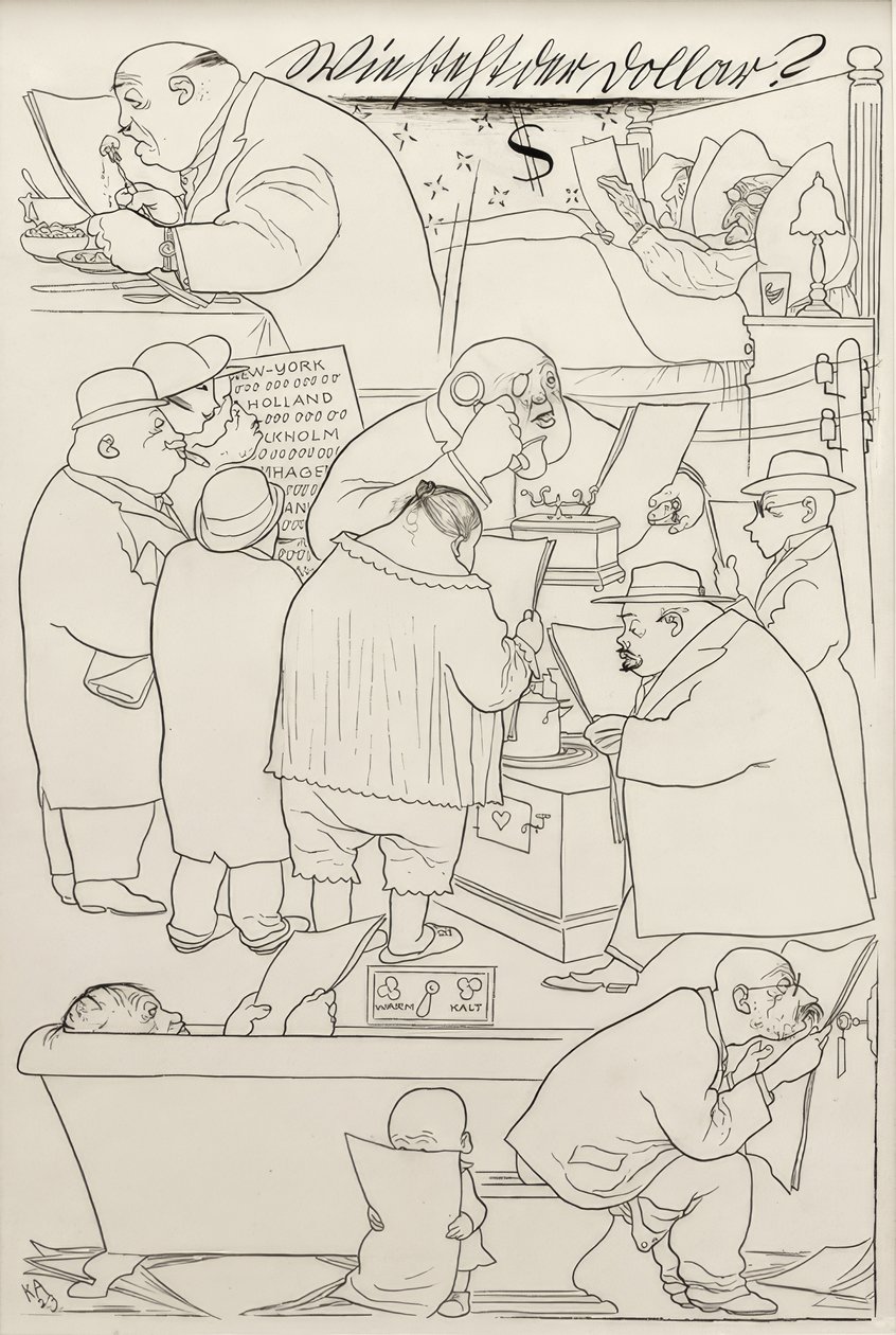 Hvordan går det med dollaren av Karl Arnold