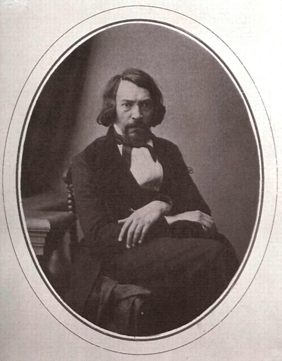 Alexei Stepanovich Khomyakov , russisk religiøs poet, c1858 av Karl August Bergner