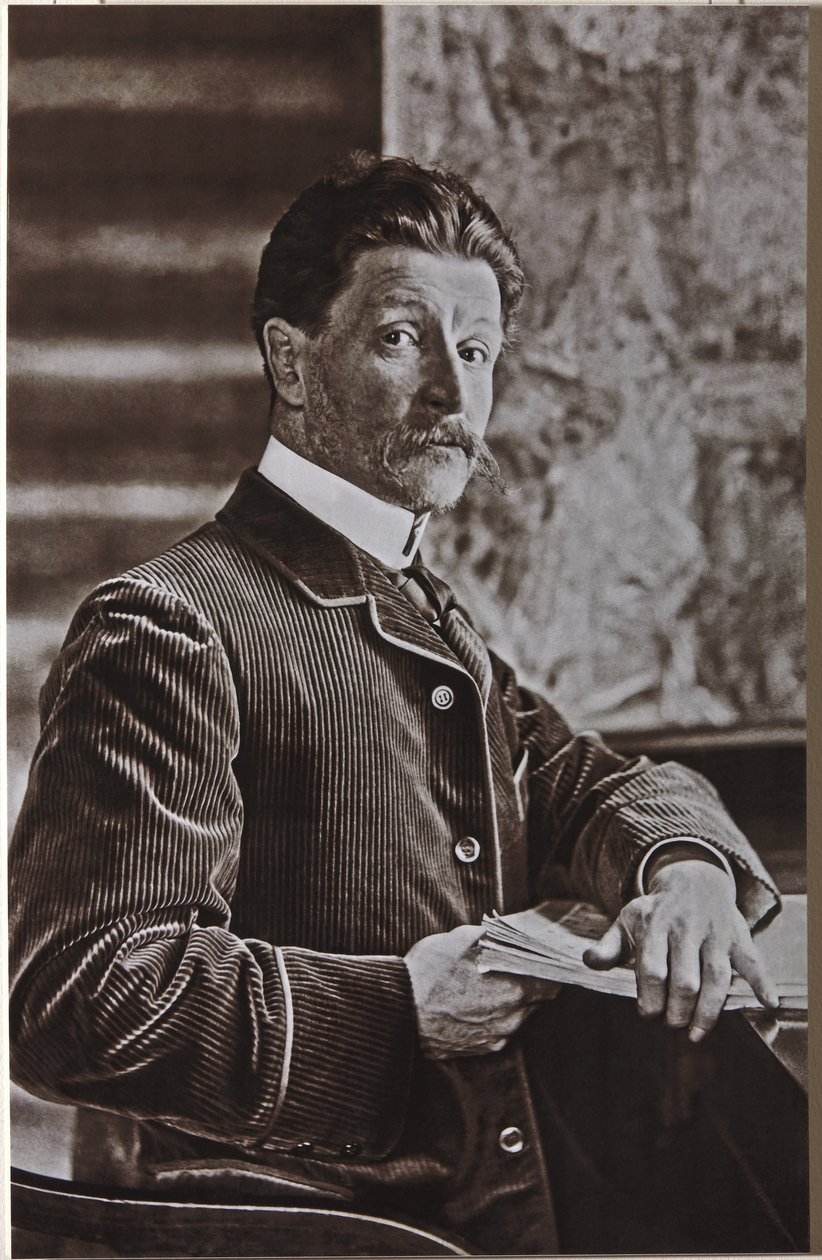 Kunstner Mikhail Alexandrovich Vrubel 1856-1910 av Karl August Fischer