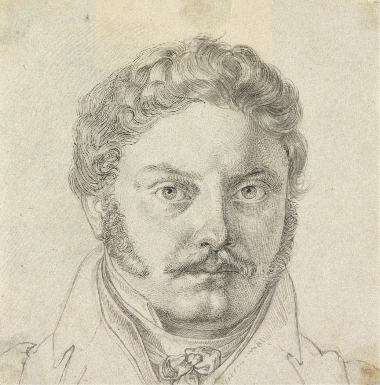 Portrett av Peder Hjort av Karl Barth