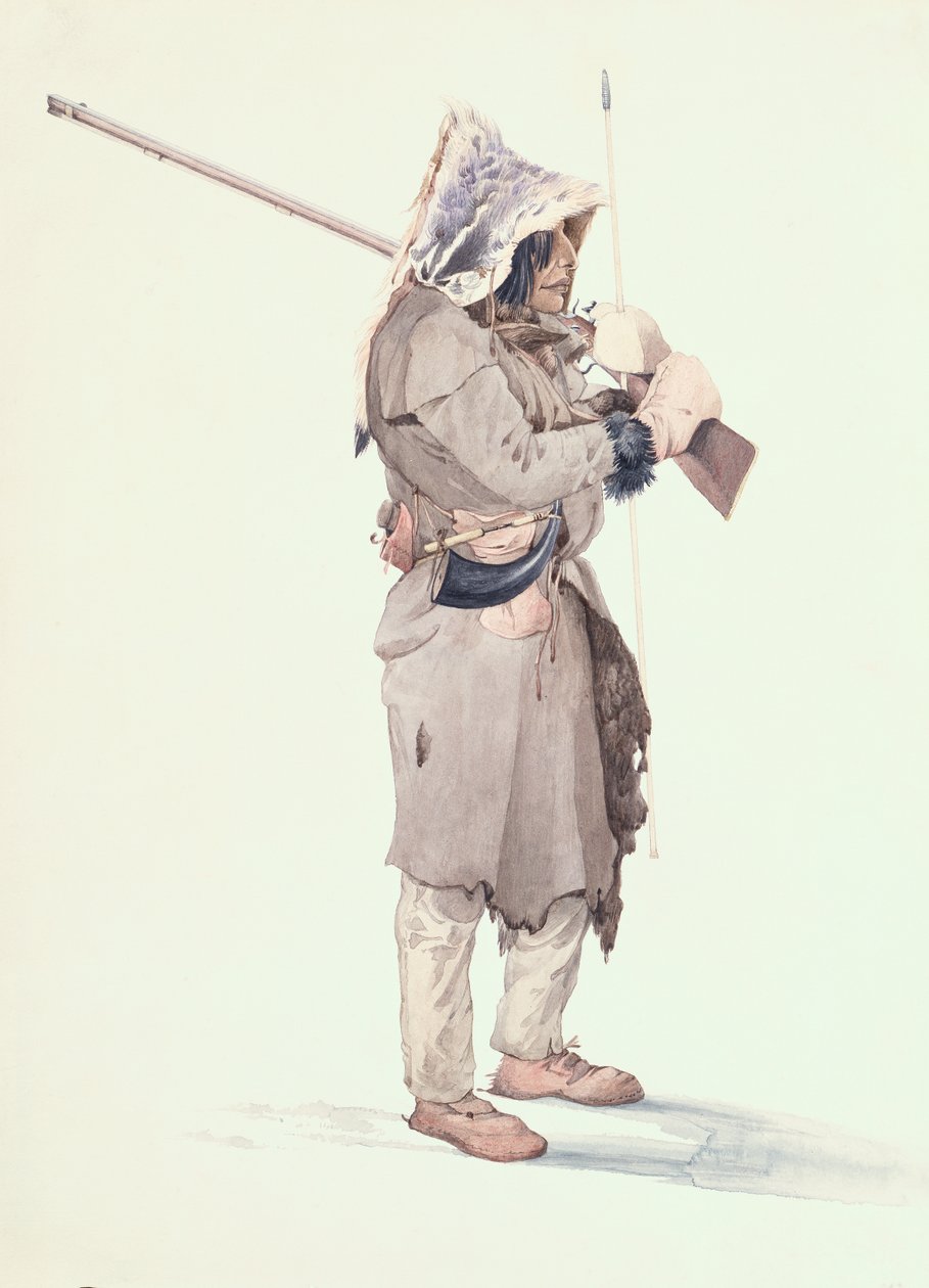 Pasesick-Kaskutau av Karl Bodmer