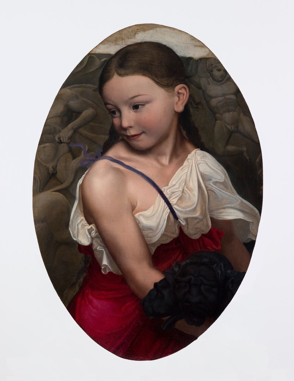 Portrett av kunstnerens datter, Susanne av Karl Friedrich Schinkel