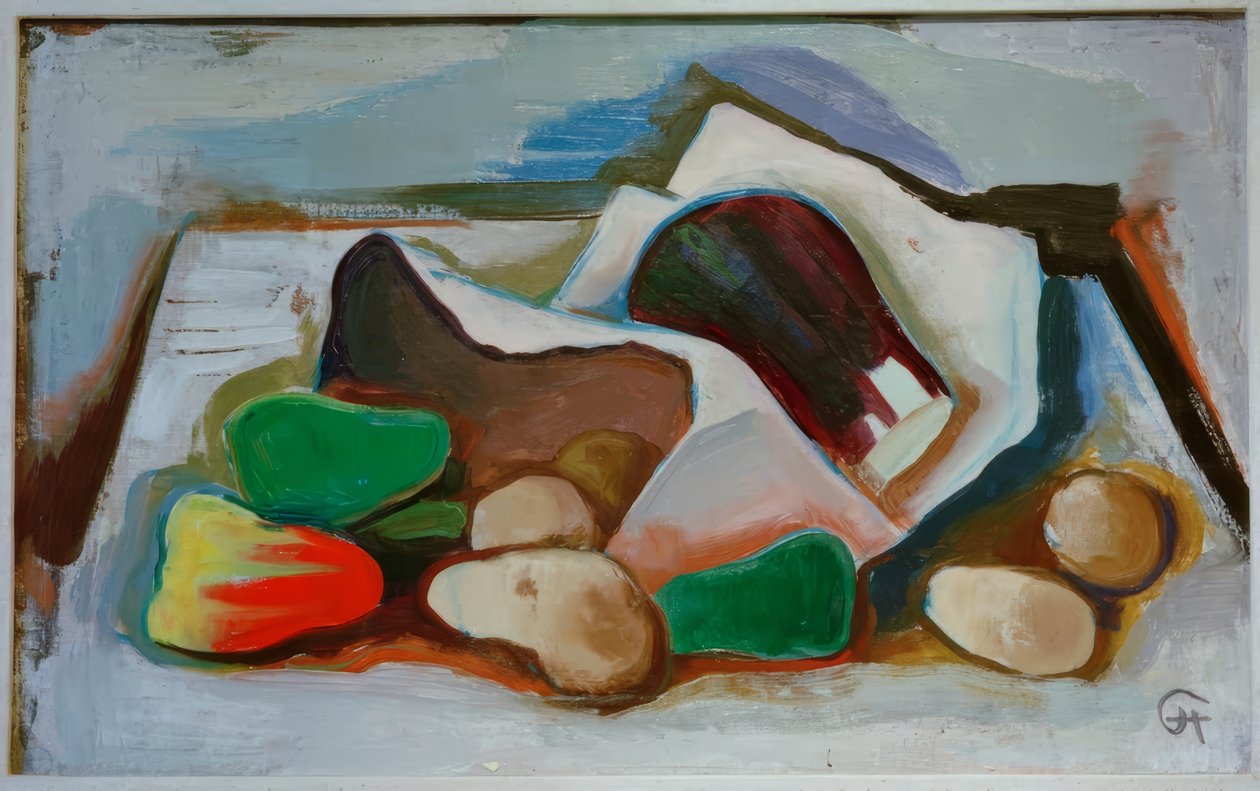 Grønnsaksstilleben av Karl Hofer