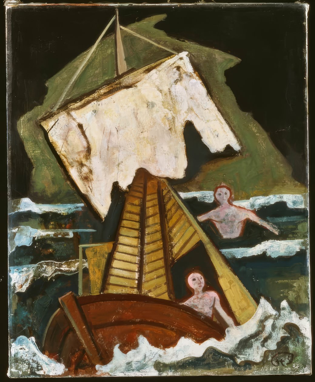 Høy sjø av Karl Hofer