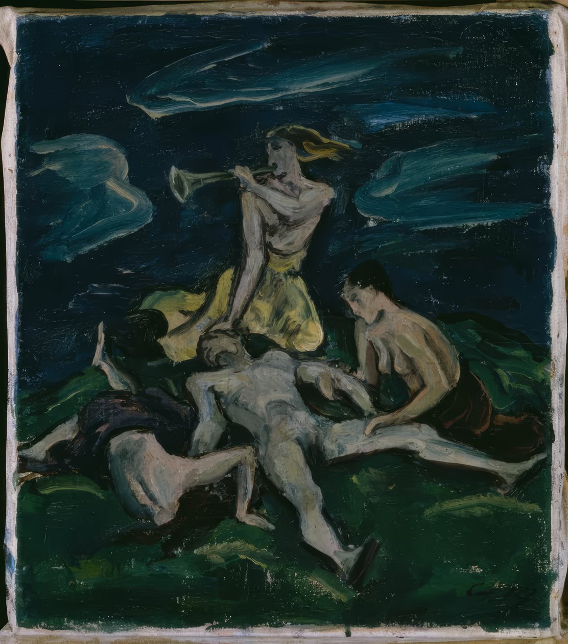 klage over de døde av Karl Hofer