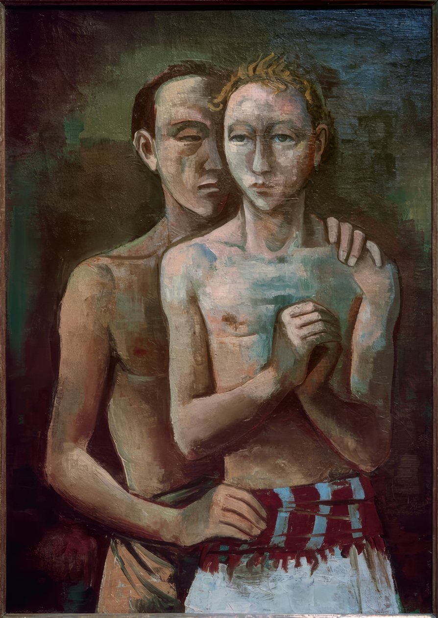 To venner av Karl Hofer