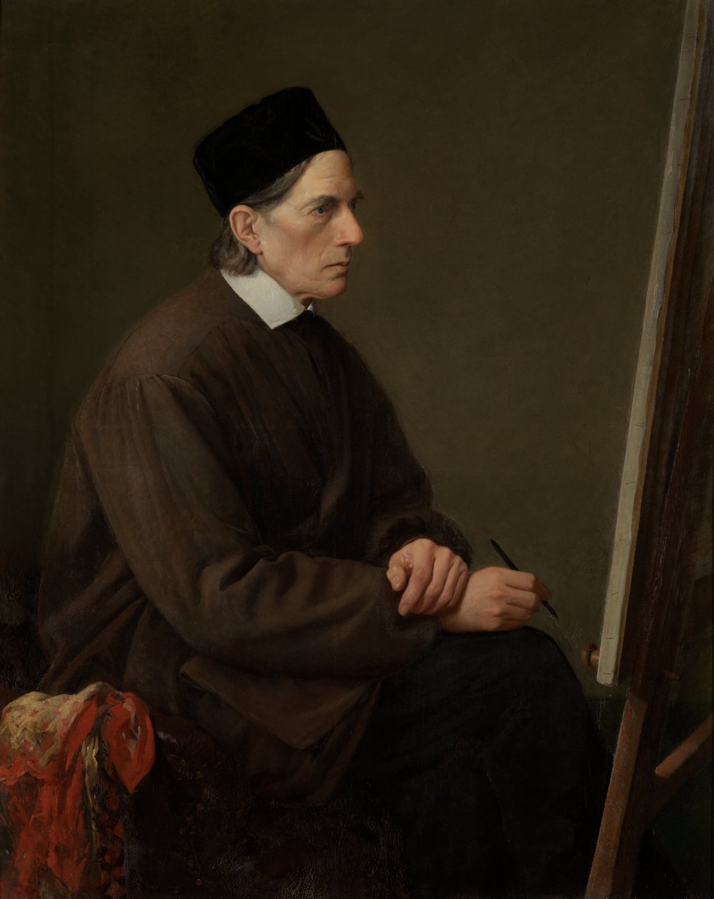 Maleren Johann Friedrich Overbeck av Karl Hoffmann