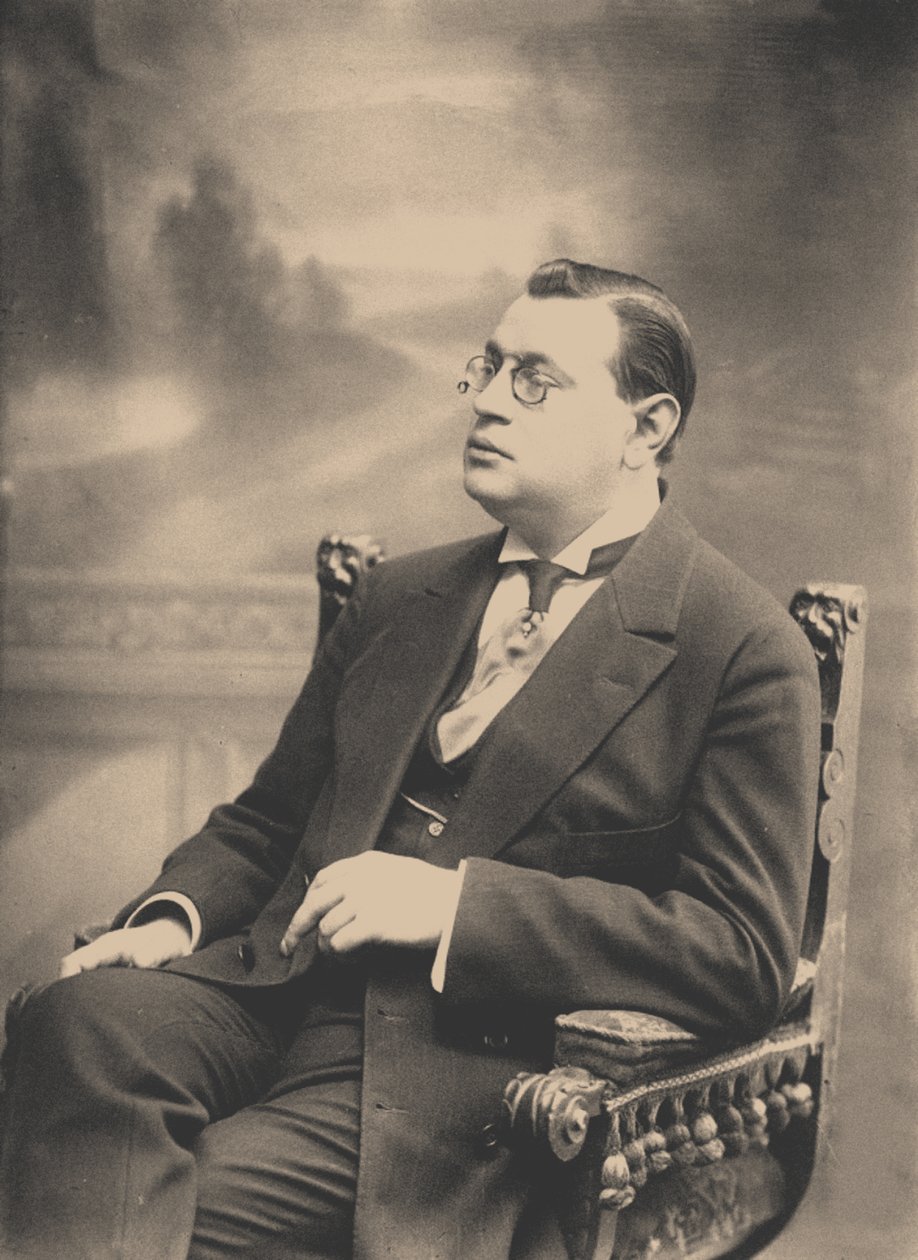 Arkady Timofeevich Averchenko 1881-1925, 1913 av Karl Karlovich Bulla
