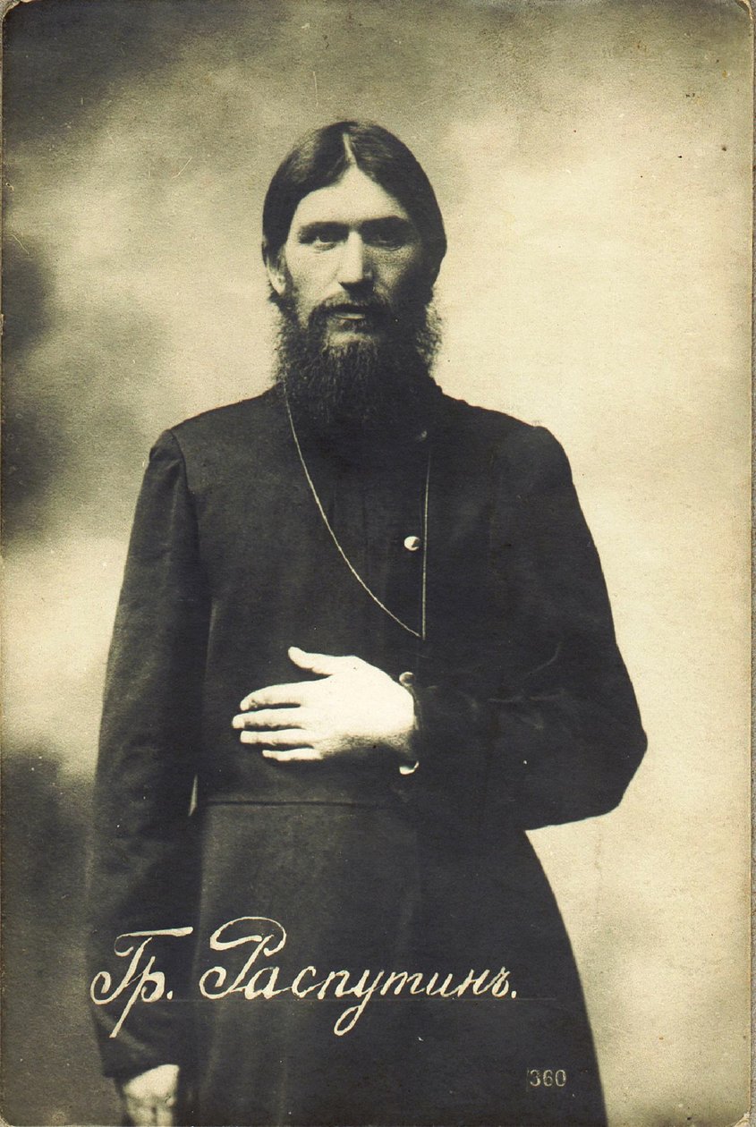 Grigory Efimovich Rasputin 1869-1916 av Karl Karlovich Bulla