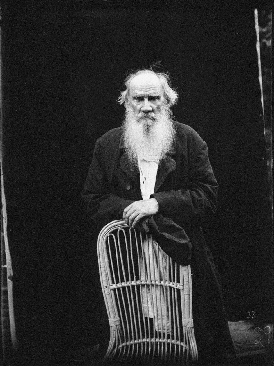 Forfatteren Leo Tolstoj, 1902 av Karl Karlovich Bulla
