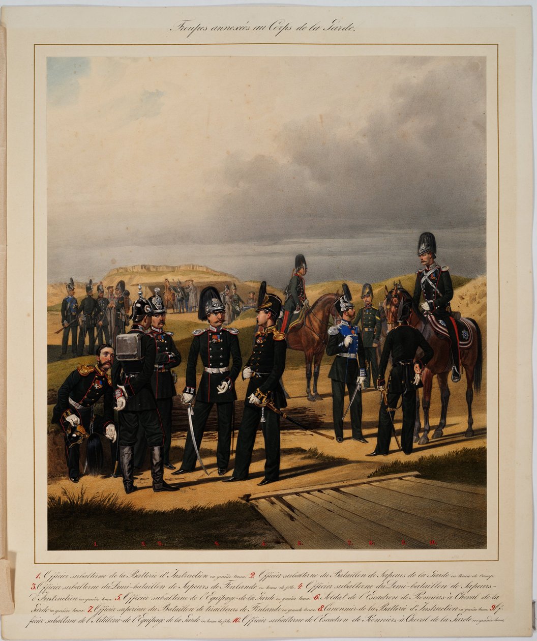 Pionerer fra Imperial Guards Corps, 1867 av Karl Karlovich Piratsky