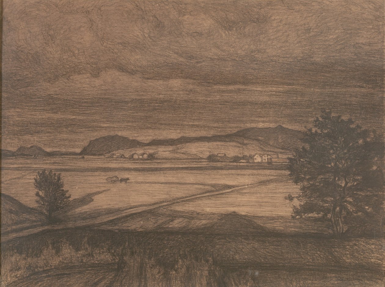 Högadal på Tjörn av Karl Nordström