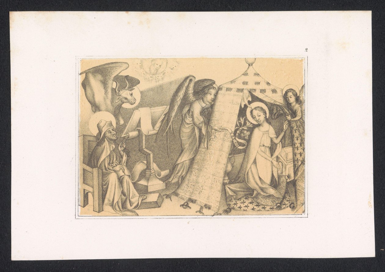 Lucas beskriver Mary Design og studier av en nederlandsk mester fra 1400-tallet. Århundre. Basert på originalene oppbevart i det kongelige bibliotek i Berlin (serietittel) av Karl Palzow