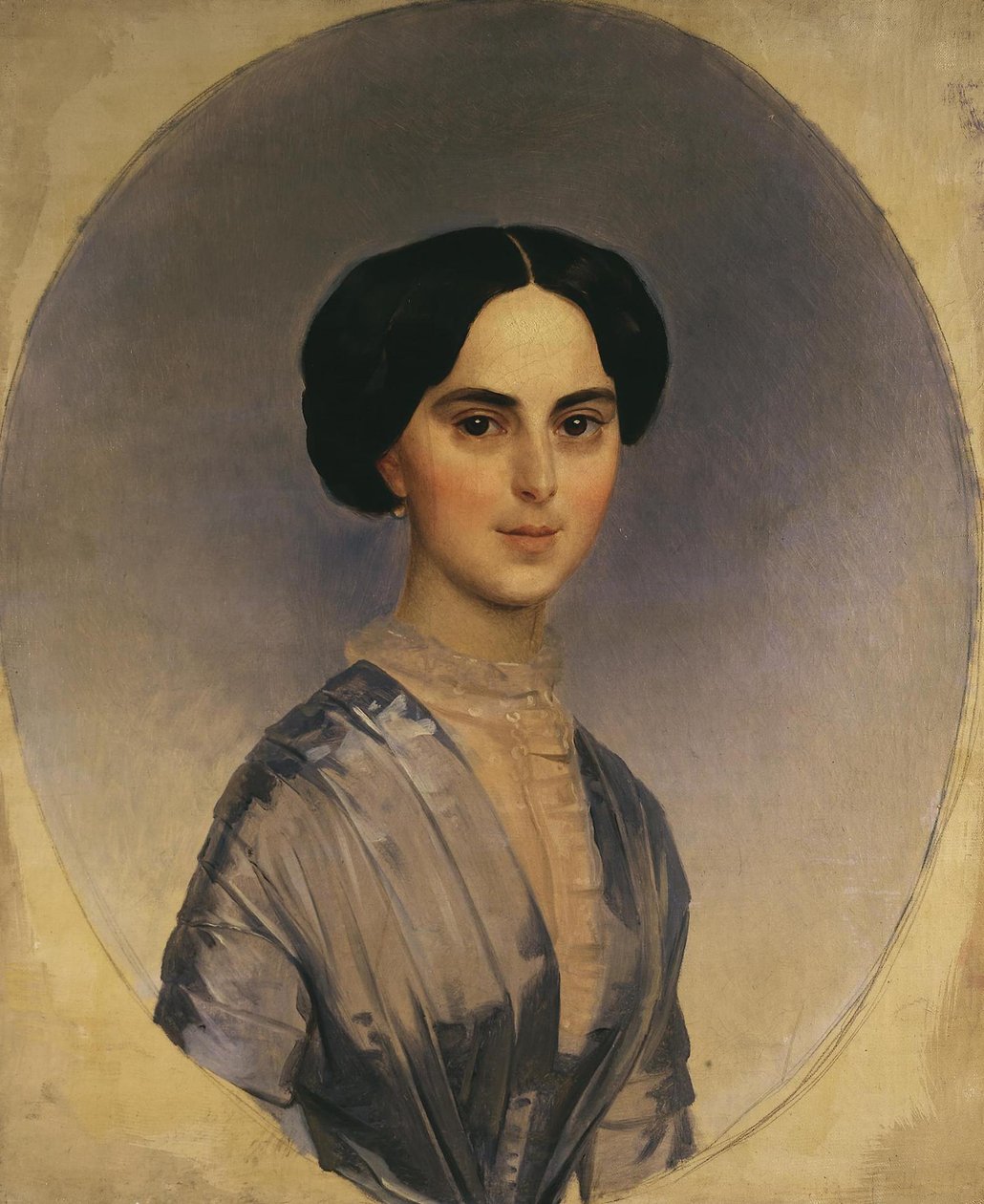Portrett av Sophia Andreyevna Bobrinskaya, født Shuvalova, 1846 av Karl Pavlovich Bryullov