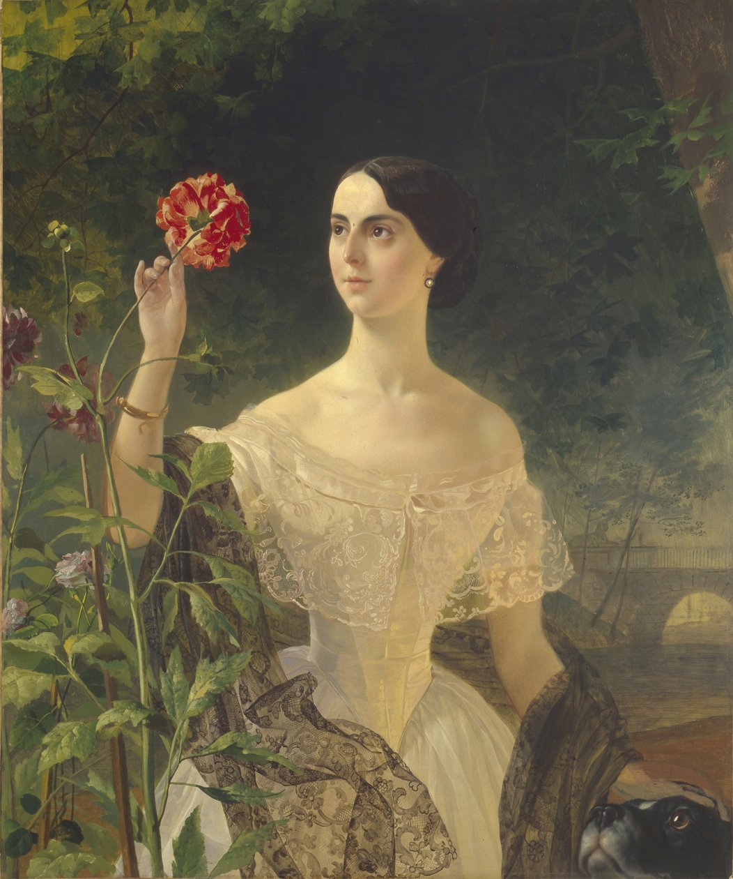 Portrett av grevinne Sophia Bobrinskaya, født Samoylova 1797-1866, 1849 av Karl Pavlovich Bryullov