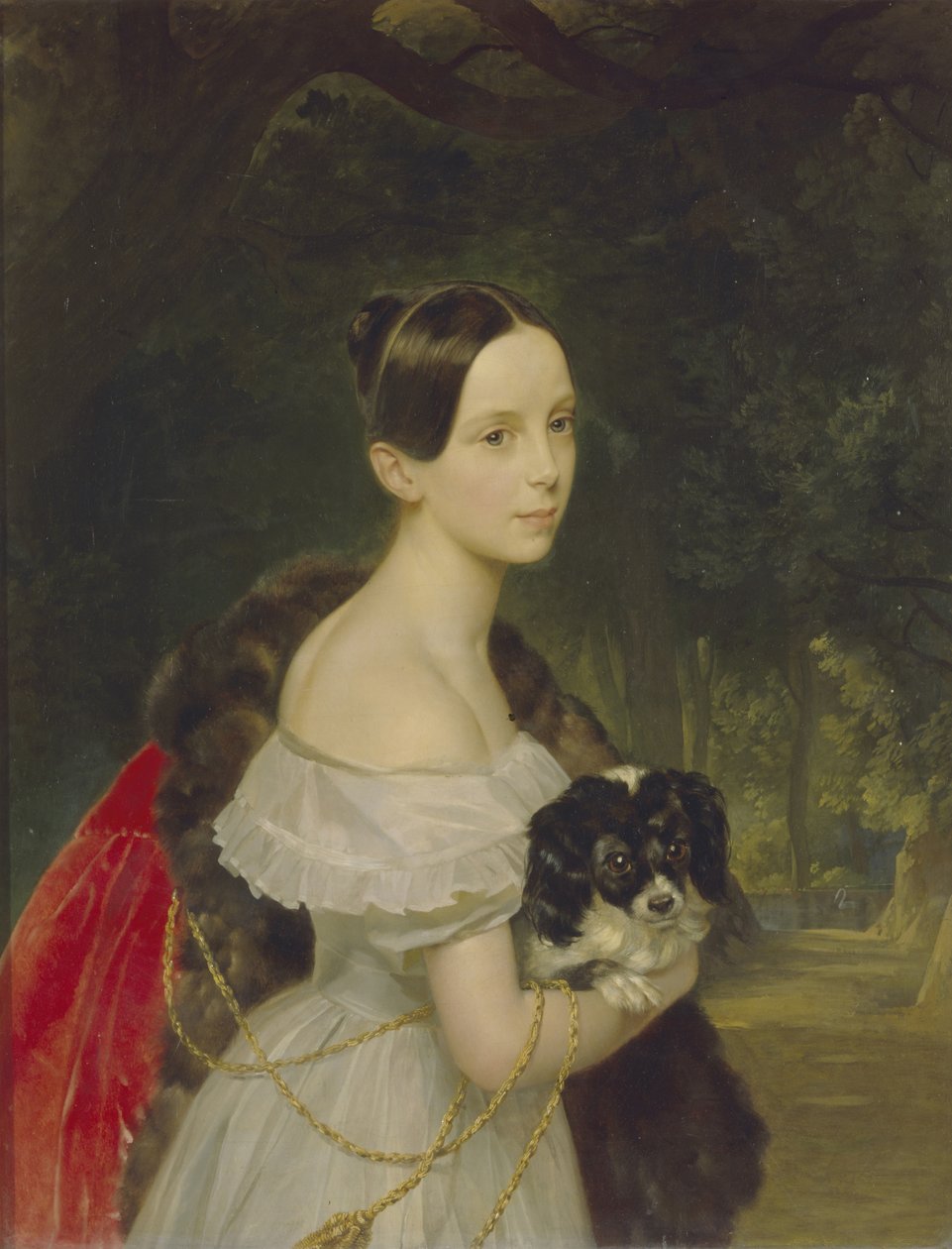 Portrett av Ulyana M. Smirnova, 1837-1840 av Karl Pavlovich Bryullov