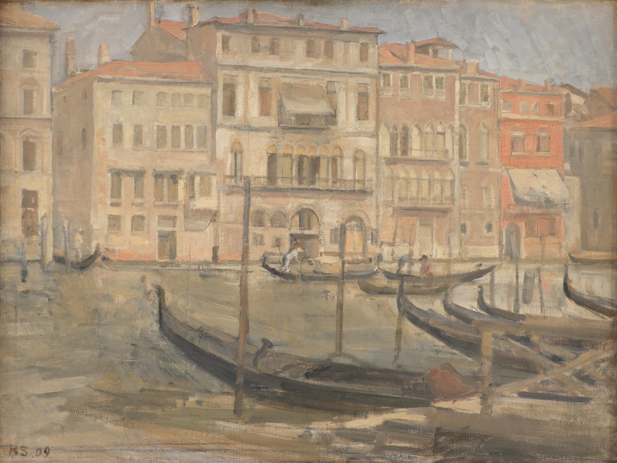 På Canal Grande i Venezia av Karl Schou