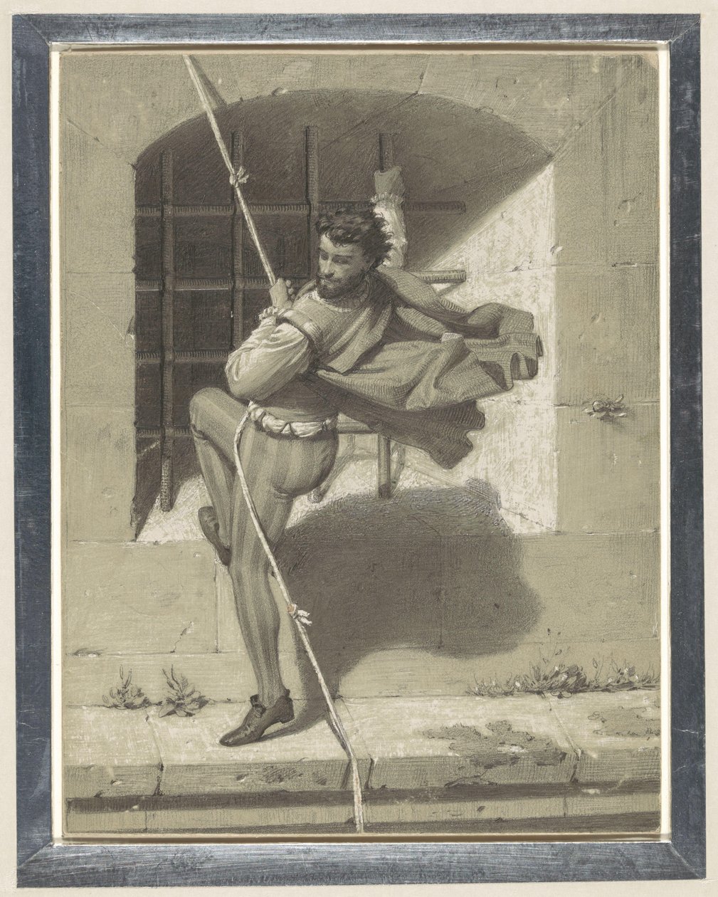 Benvenuto Cellini flykter fra Castel Sant