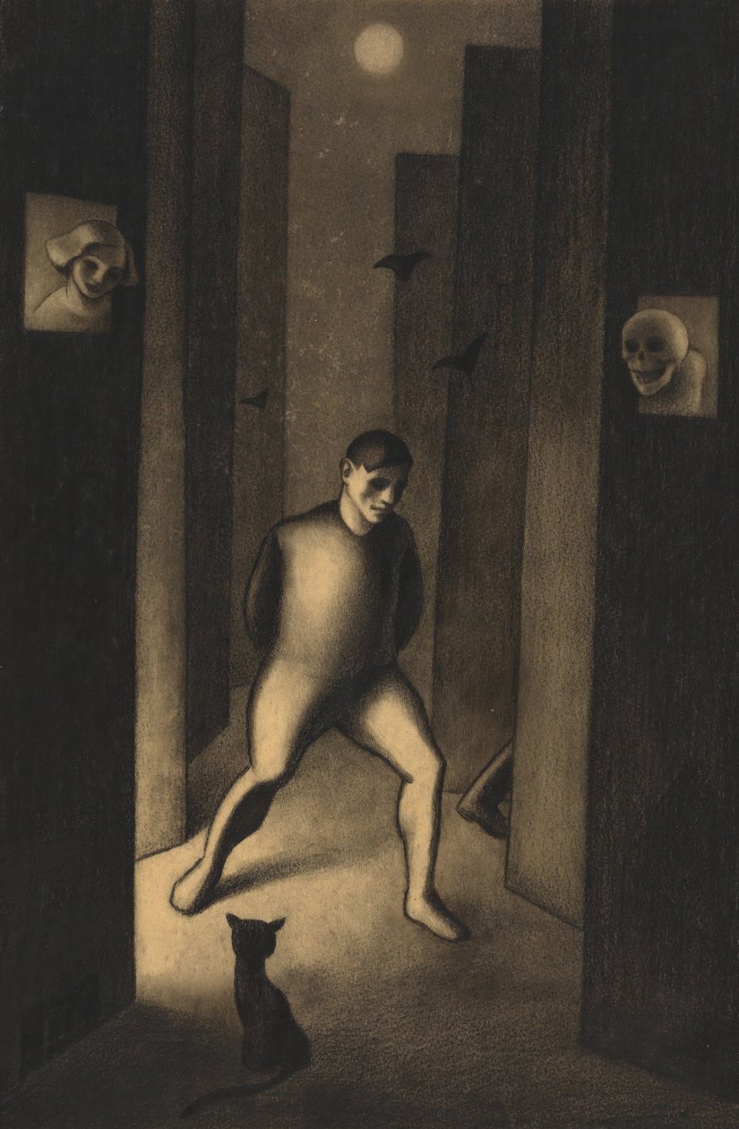 Drømmeren, ca. 1929 av Karl Wiener