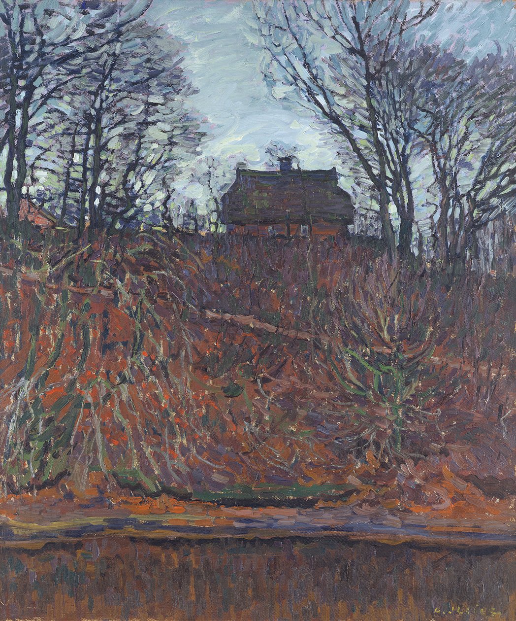 Ensomt hus av Karl Wilhelm Arthur Illies