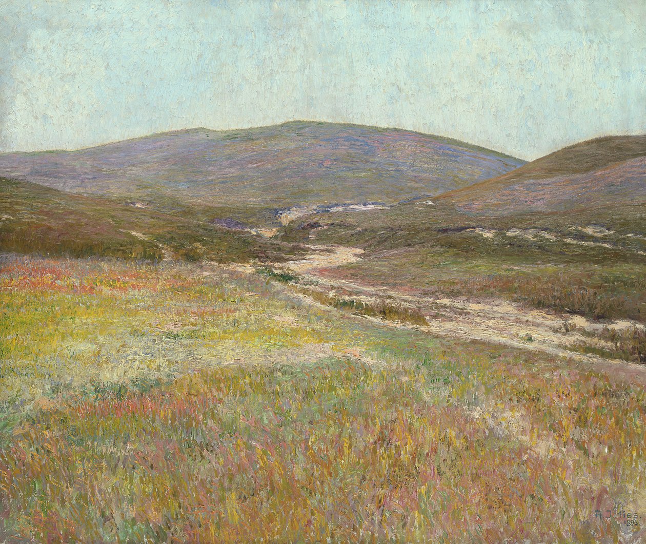 Valley nær Harburg av Karl Wilhelm Arthur Illies