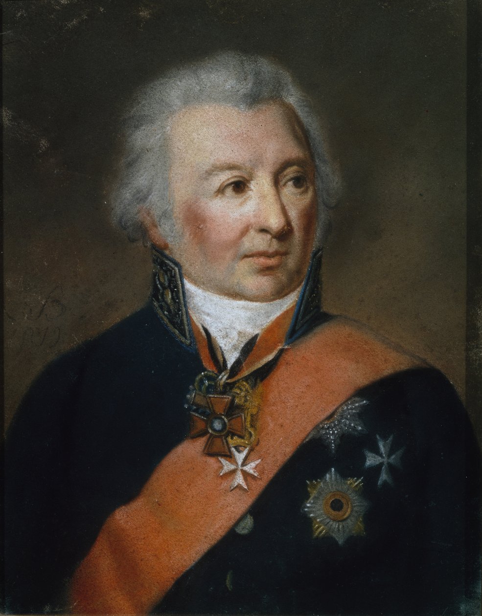 Portrett av Alexander Alexandrovich Sablukov 1749-1828, 1819 av Karl Wilhelm Bardou