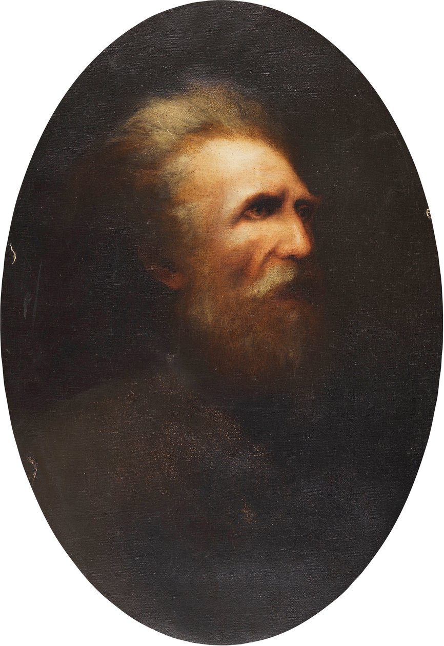 Selvportrett, ca. 1912. av Karl Wilhelm Diefenbach
