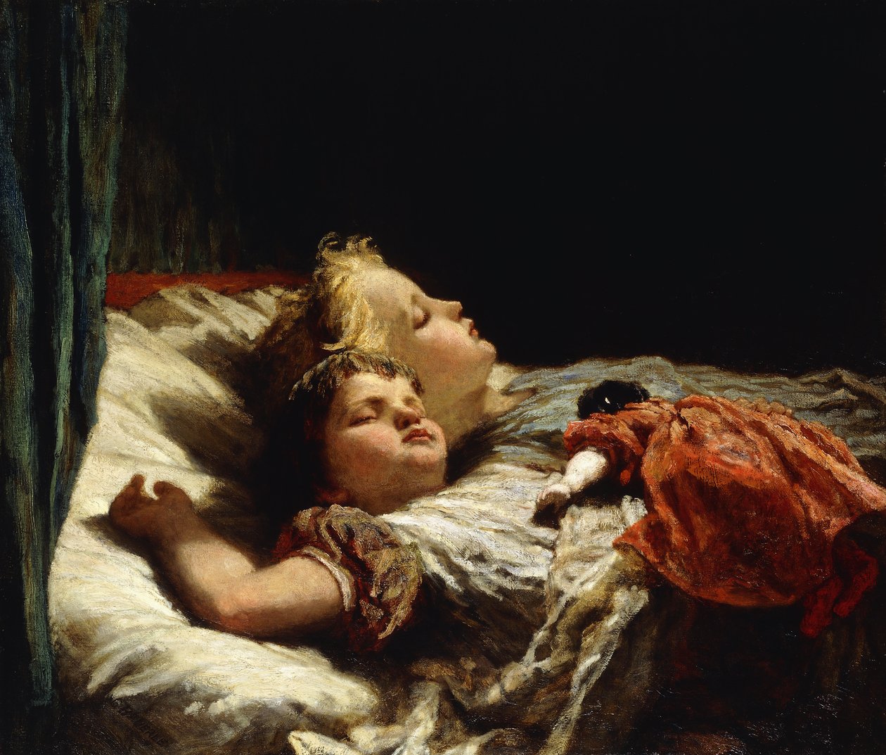 Søt Slumber, av Karl Wilhelm Friedrich Bauerle