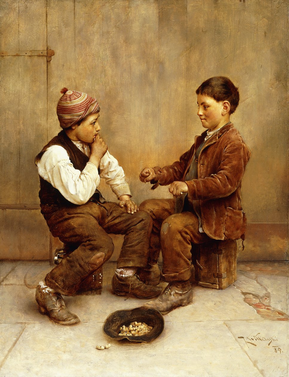 Velg en hånd, 1889 av Karl Witkowski