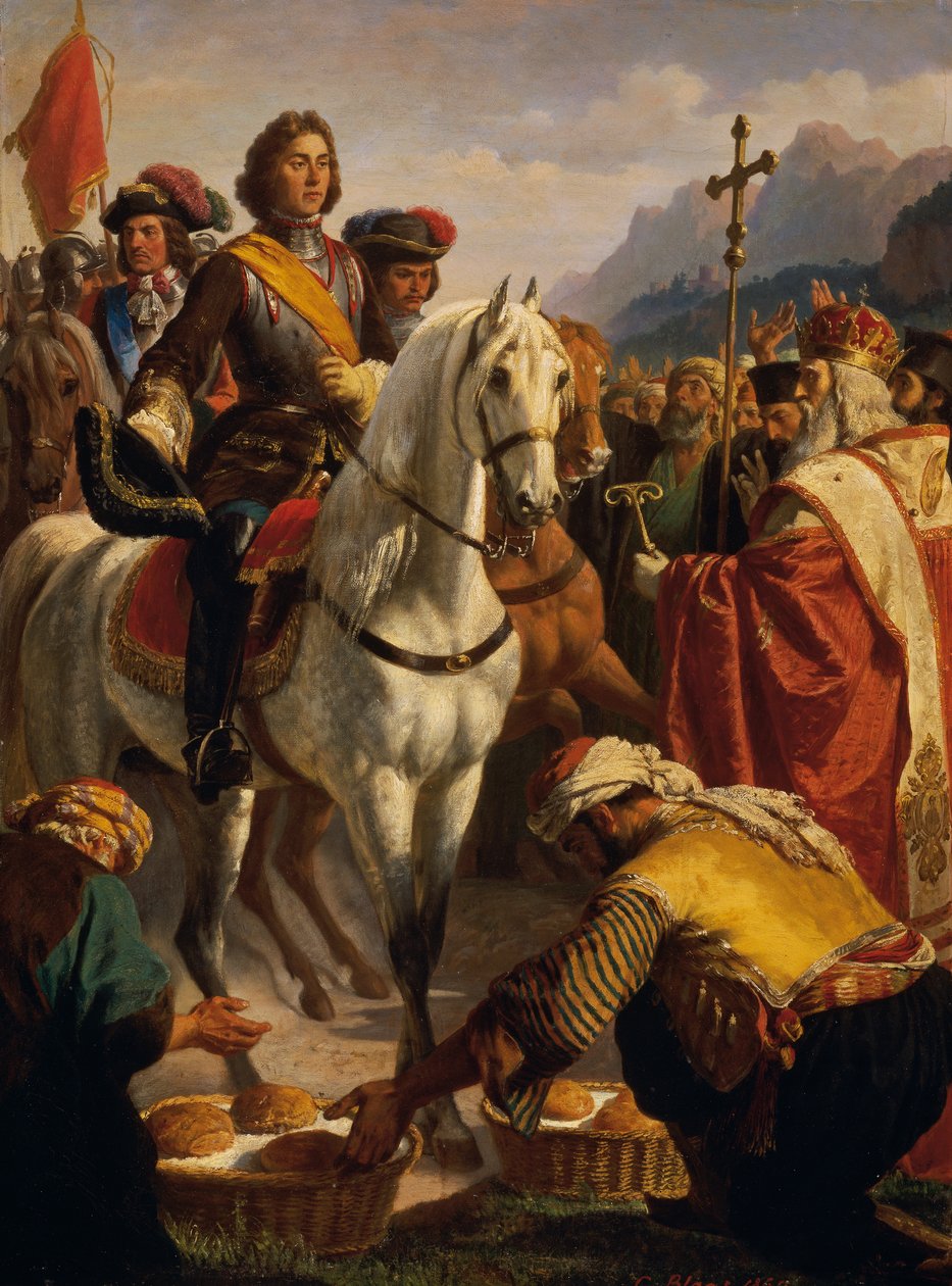 Prins Eugenes marsj til Bosnia i 1697 av Karl von Blaas