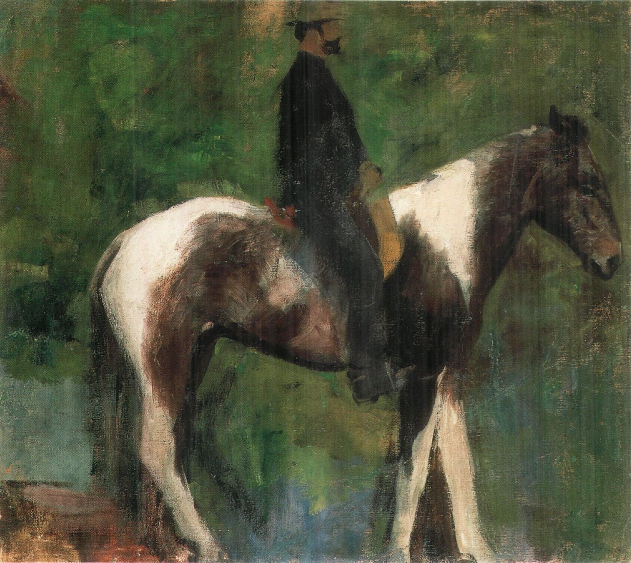 Ridestudie for The Three Magi av Károly Ferenczy