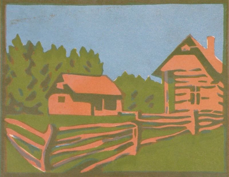 Farm og kilder av Károly Ferenczy