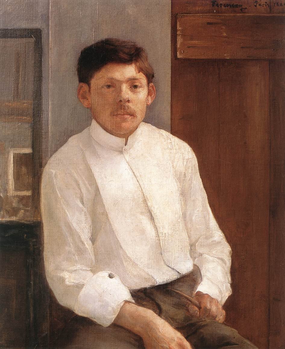 Portrett av Ede Kallos av Károly Ferenczy