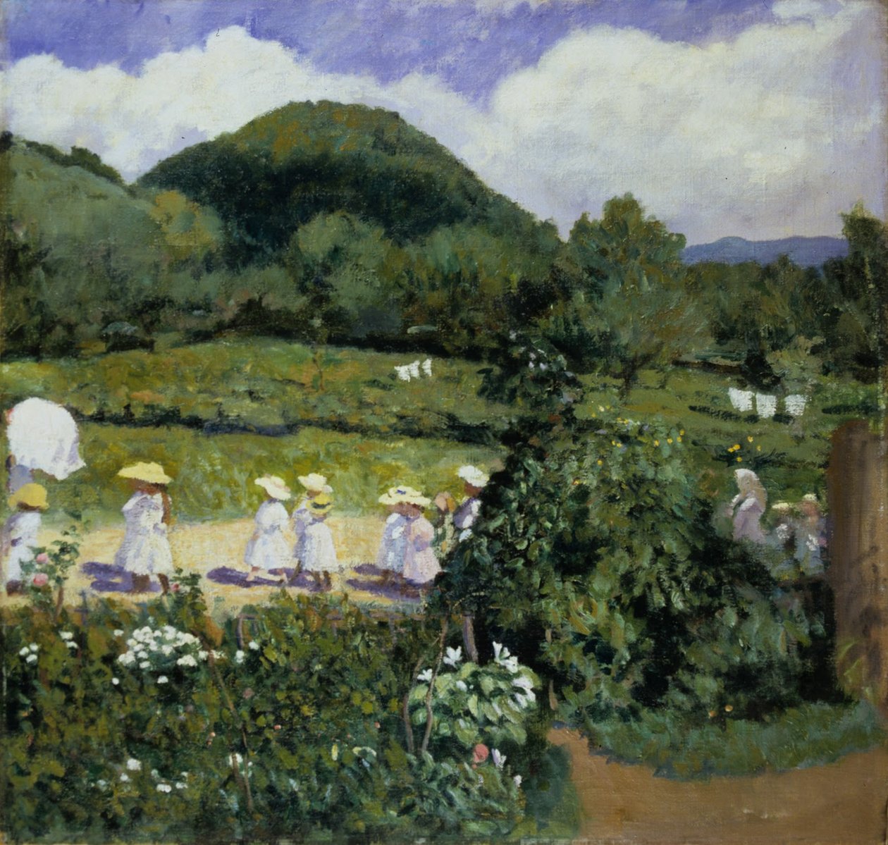 Sommerpiknik i mai av Károly Ferenczy