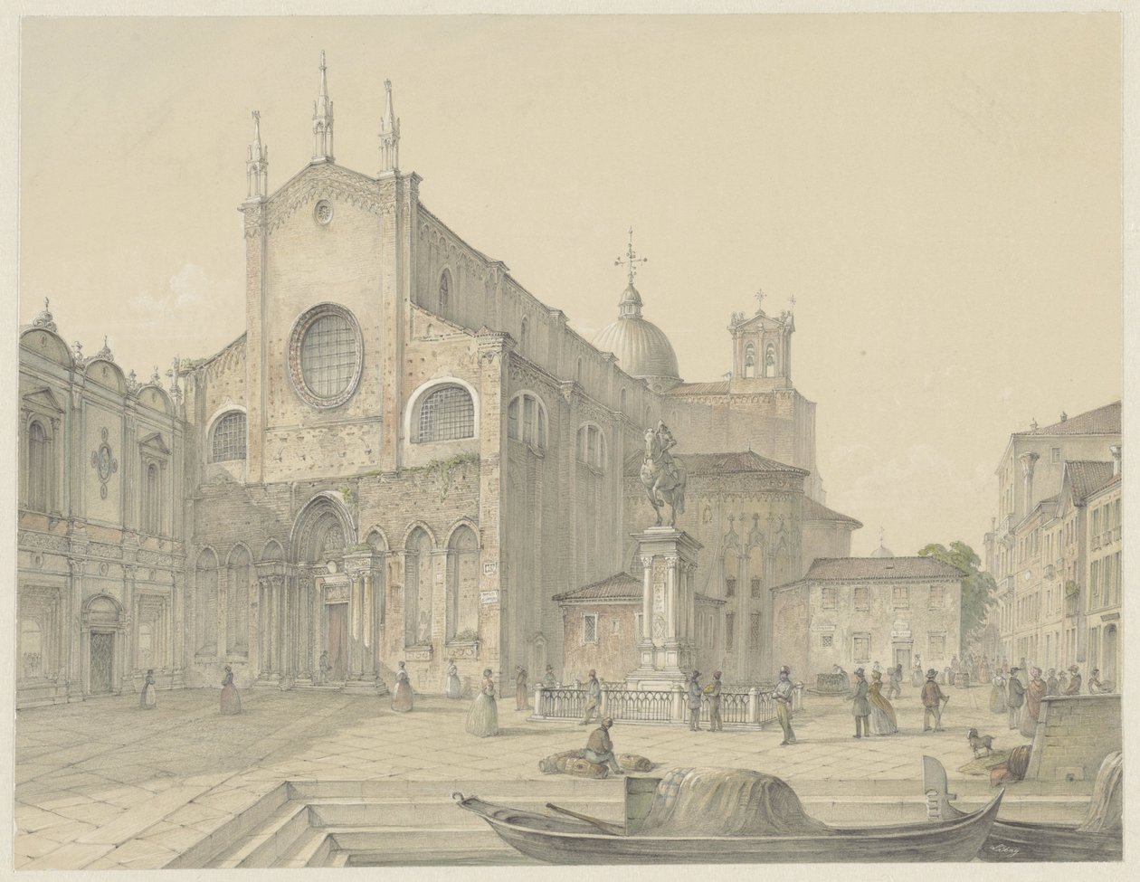 Venezia: S. Giovanni & Paolo av Karoly Lajos Libay