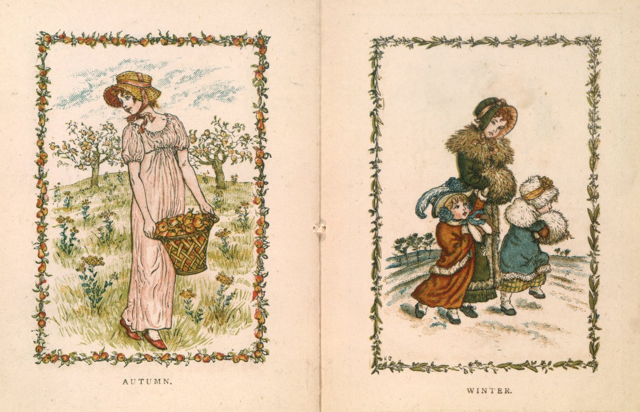 Høst og vinter av Kate Greenaway