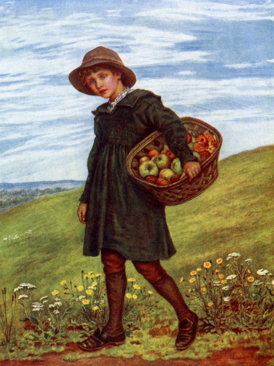 Off to the Village av Kate Greenaway av Kate Greenaway