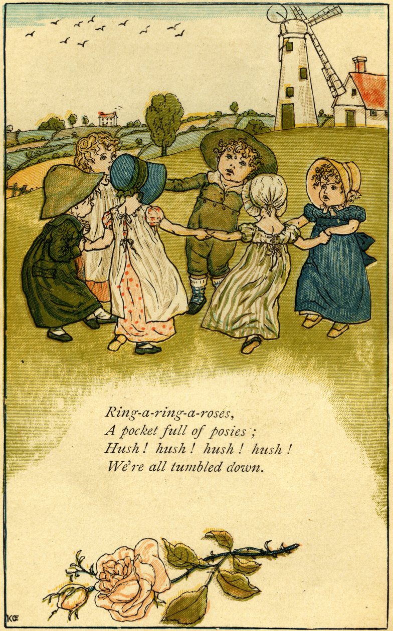 Ring-a-ring-a-roses av Kate Greenaway av Kate Greenaway