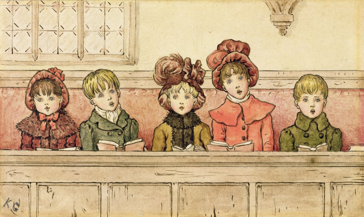 Sang i kirken av Kate Greenaway