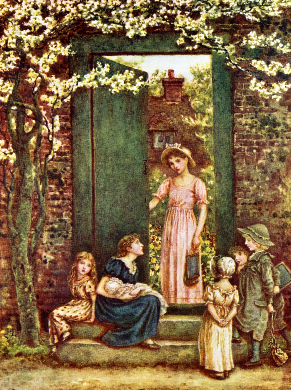 Den åpne døren av Kate Greenaway av Kate Greenaway