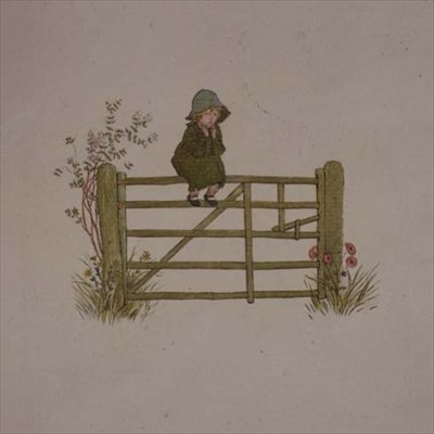 Tenker, fra "En dag i et barns liv" av Kate Greenaway