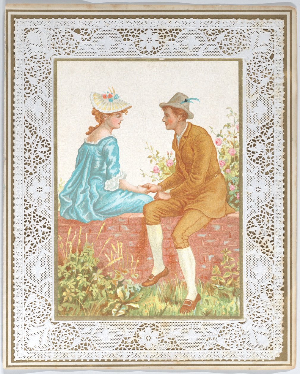 Valentinskort av Kate Greenaway
