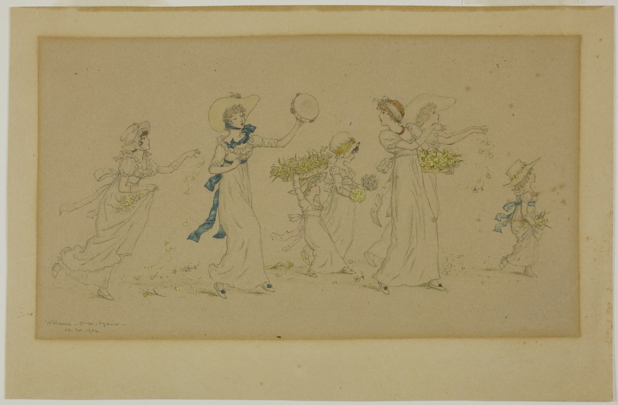 Velkommen nok en gang av Kate Greenaway