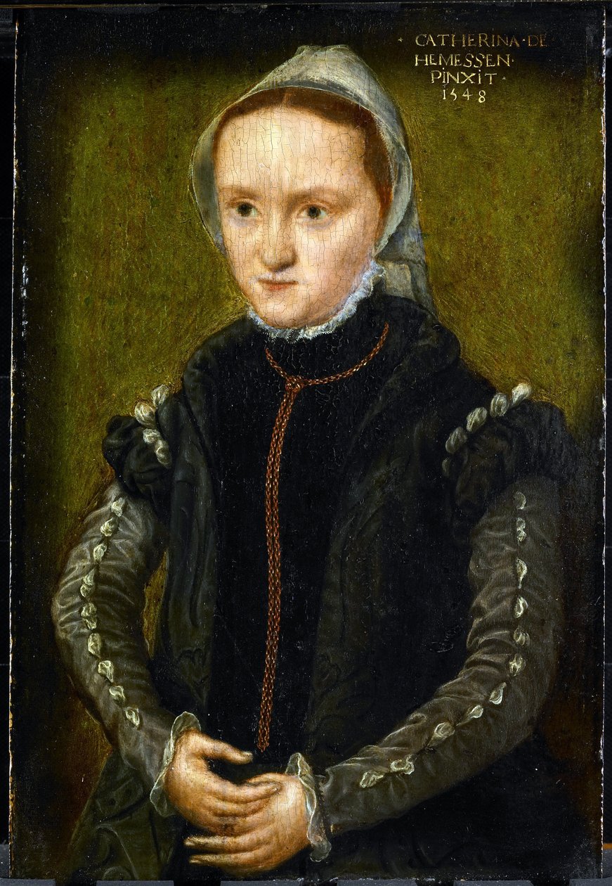 Portrett av en kvinne, sannsynligvis et selvportrett av Katharina van Hemessen